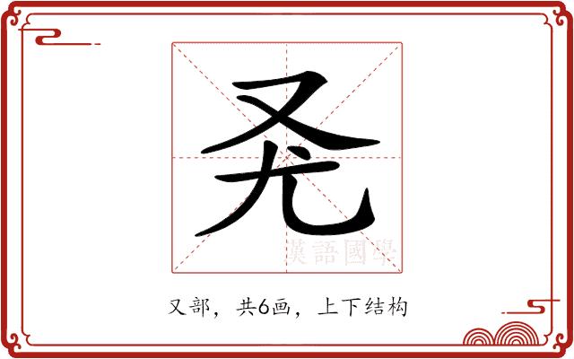 𠬭的部首图片