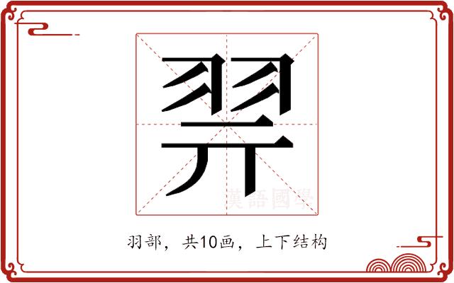 𰭞的部首图片